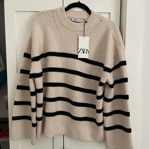 Brand new Zara sweater. Oversized fit.
